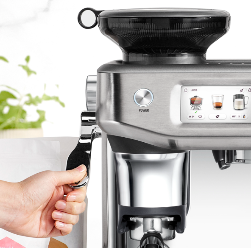 Sage Barista Touch Impress Bean to Cup Coffee Machine | SES882BSS4GUK1