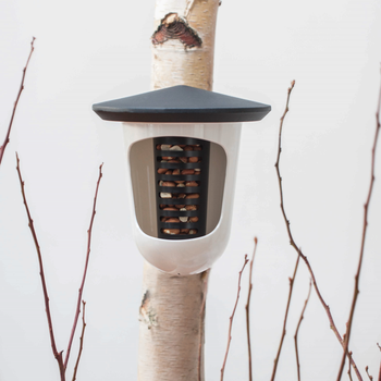 Singing Friend Multi FeedR Grey & White Bird Feeder | SFM003