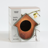 Singing Friend Evie Recycled Wood Bird Feeder | SFP020