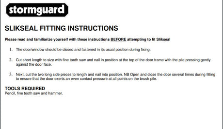 Slikseal Around Door Seal