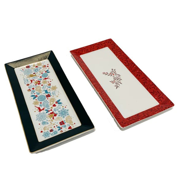 Mindy Brownes A Christmas Wish Platters Set of 2 | SHM012