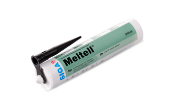 Siga Meltell 320 Black Sealant 310ml Cartridge | 3730-0310.02