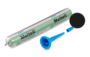 Siga Meltell 320 Black Sealant 600ml Sausage | 3730-0600-02