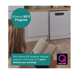 Bosch Series 2 Free Standing Dishwasher - White | SMS26AW08G