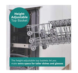 Bosch Series 2 Free Standing Dishwasher - White | SMS26AW08G