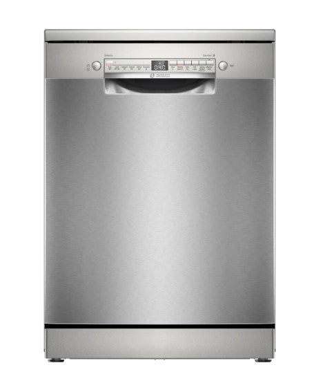 Bosch Series 2 14 Place Freestanding Dishwasher - Brushed Steel | SMS2HVI67G