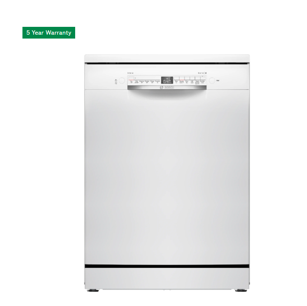 Bosch Series 2 14 Place Freestanding Dishwasher - White | SMS2HVW67G