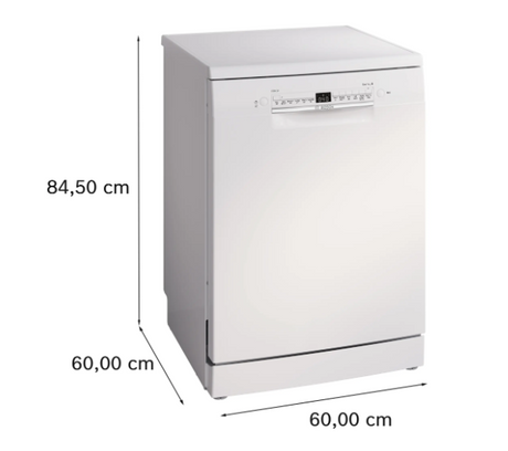 Bosch Series 2 14 Place Freestanding Dishwasher - White | SMS2HVW67G