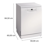 Bosch Series 2 14 Place Freestanding Dishwasher - White | SMS2HVW67G