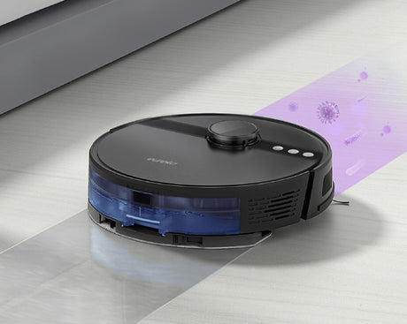 Eureka N6 Plus Robot Vacuum with Docking Station | SNERN6PLUSBK