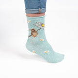 Wrendale Oops A Daisy Mouse Socks | SOCK011
