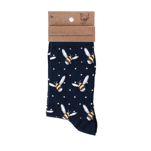 Wrendale Busy Bee Socks | SOCK016
