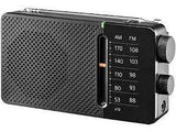 Sangean AM/FM Portable Radio - Black | SR-36 BLACK