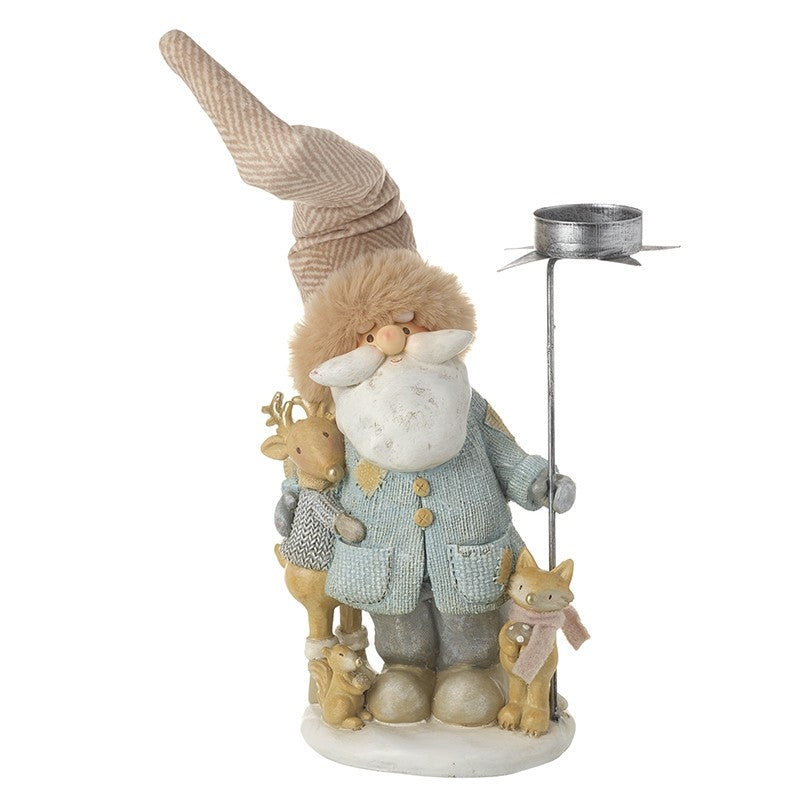 Santa And Friends T Light Holder | SR525