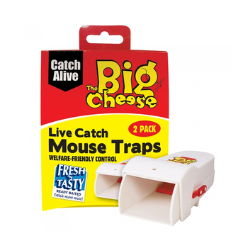 Big Cheese Live Catch Mouse Trap 2 Pack | STV155