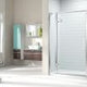 Merlyn Series 8 Frameless Hinge & Inline Door & Side Panel