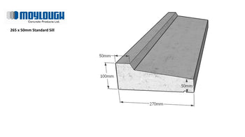 265mm Sills(50mm Face) | Sill265/50