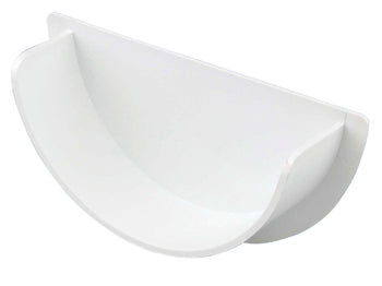 Wavin RoundLine Stopend Internal 12mm White | T0010W