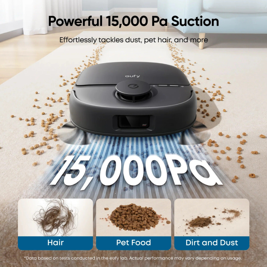 Eufy Omni C28a Robot Vac with Accessory Kit | T211AV10