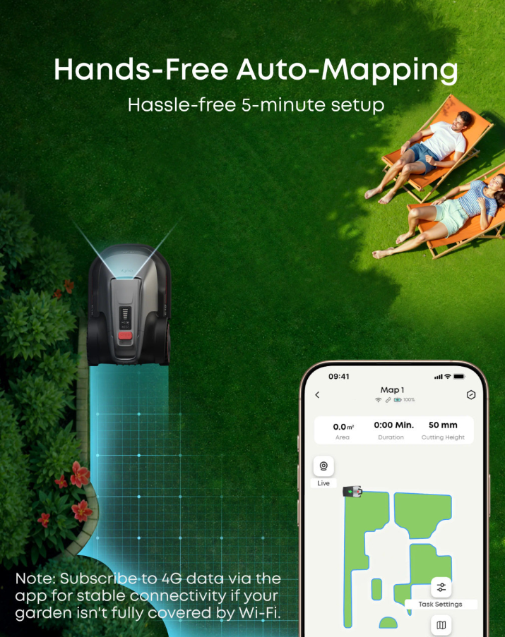 Eufy E18 Robot Lawn Mower | T28012A1
