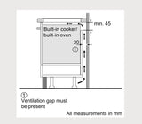 Neff N70 80cm Induction Hob | T58FHW1L0
