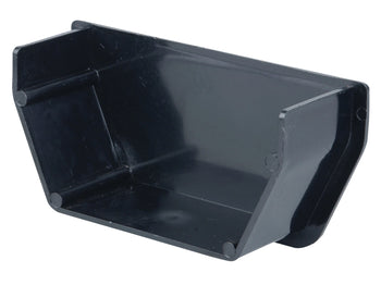 Wavin Squareline Stopend Internal 100mm Black | T8810BK