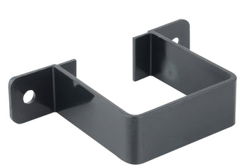 Wavin Squareline Pipe Bracket 61mm Black | T8834BK