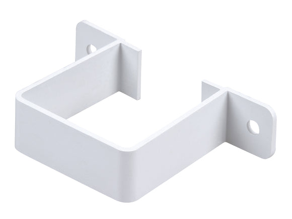 Wavin Squareline Pipe Bracket 61mm White | T8834W