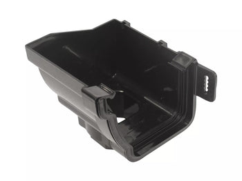 Wavin StormLine Stopend Outlet Left-Hand 111mm Black | T9807BK