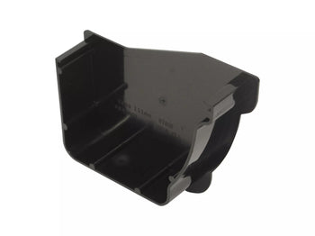 Wavin StormLine Stopend Internal Right-Hand 111mm Black | T9850BK