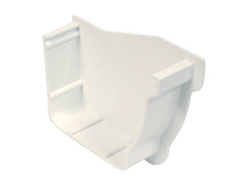 Wavin StormLine Stopend Internal Right-Hand 111mm White | T9850W