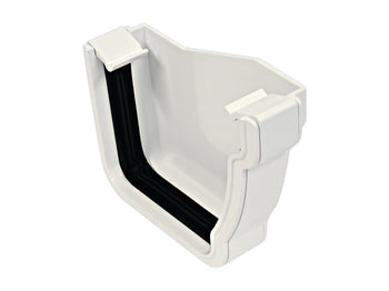 Wavin StormLine Stopend External Right-Hand 111mm White | T9851W