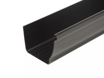 Wavin StormLine Gutter 111mm Black 4m | T9874BK