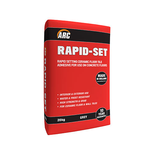 Arc Rapid-Set 20kg Grey | TAFS001