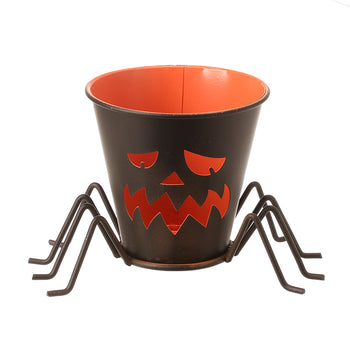 Black Metal Halloween Candle Holder │ TAJ049