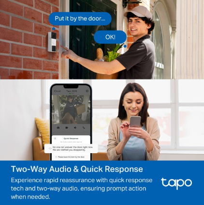 TP-Link Smart Video Doorbell Camera | TAPOD210