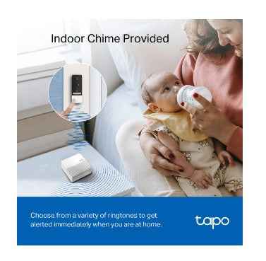 Tapo Smart Battery Video Doorbell Camera Kit | TAPOD230S1