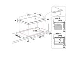 Hotpoint 77cm Induction Hob | TB3977BBF