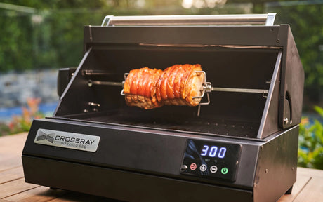 CrossWay Rotisserie Kit for eXtreme Electric BBQ | TCEAC-004