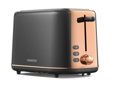 Kenwood Abbey Lux 2 Slice Toaster – Black & Rose Gold | TCP05.C0DG
