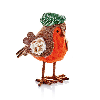 16cm Robin with Peak Cap | TD221501