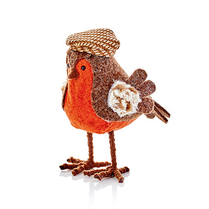 16cm Robin with Peak Cap | TD221501