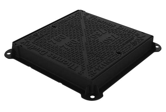 D400 Square Ductile Iron Cover 750 x 750 x 100 mm | TD330929