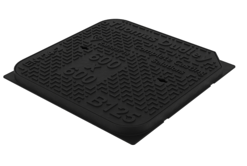 B125 Square Ductile Iron Cover 600 x 600 x 40mm | TD330934