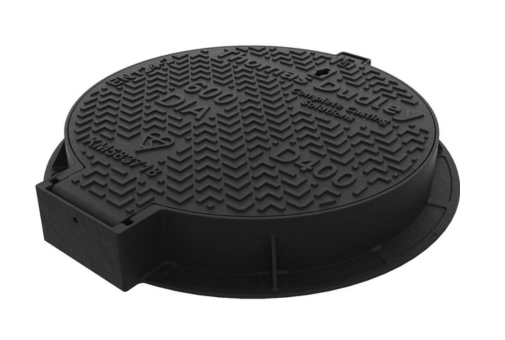 D400 Solid Top Ductile Cover & Frame 600mm Dia (100mm) | TD330945