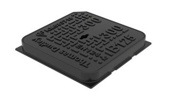 B125 Square Ductile Iron Cover 300 x 300 mm | TD333608