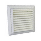 Fixed Grill White 125mm (5") Fly Screen | TD425P
