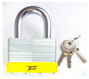 65mm Laminated Steel Padlock | TELM65