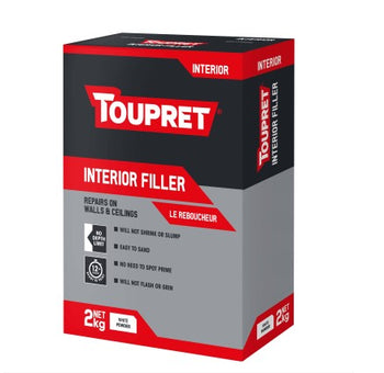 Toupret Interior Filler 2kg | TINF0200