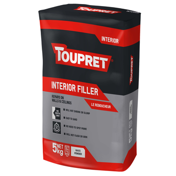 Toupret Interior Filler 5kg | TINF0500